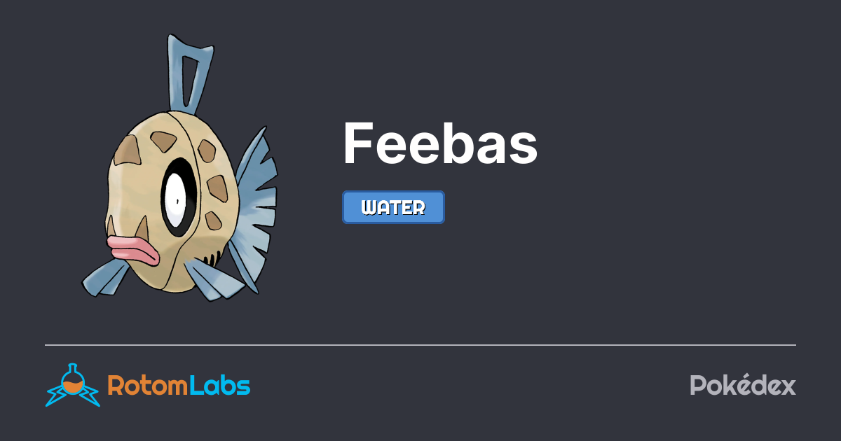 Fake Feebas Feebas | RotomLabs Pokédex