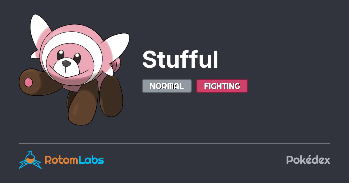 Stufful Stufful | RotomLabs Pokédex