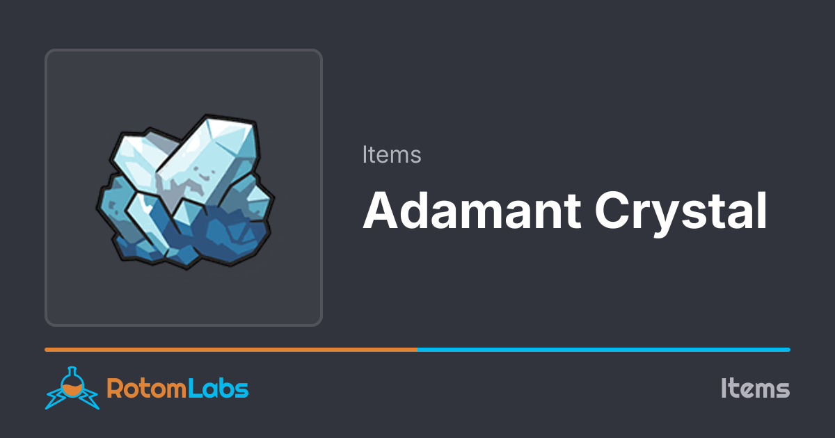 Adamant Crystal - Pokémon Item | RotomLabs